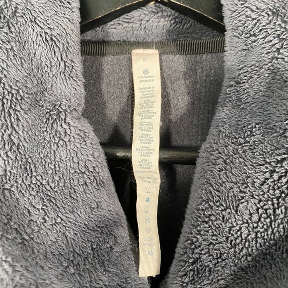 Lululemon Asymmetric Zipper Fur Jacket - Picture 2 of 6